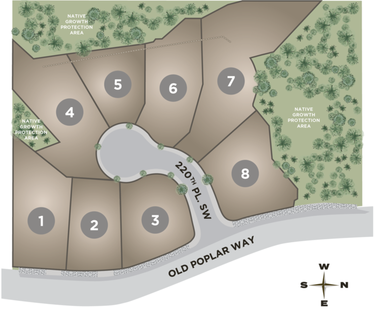 Phillips Ridge Site Map